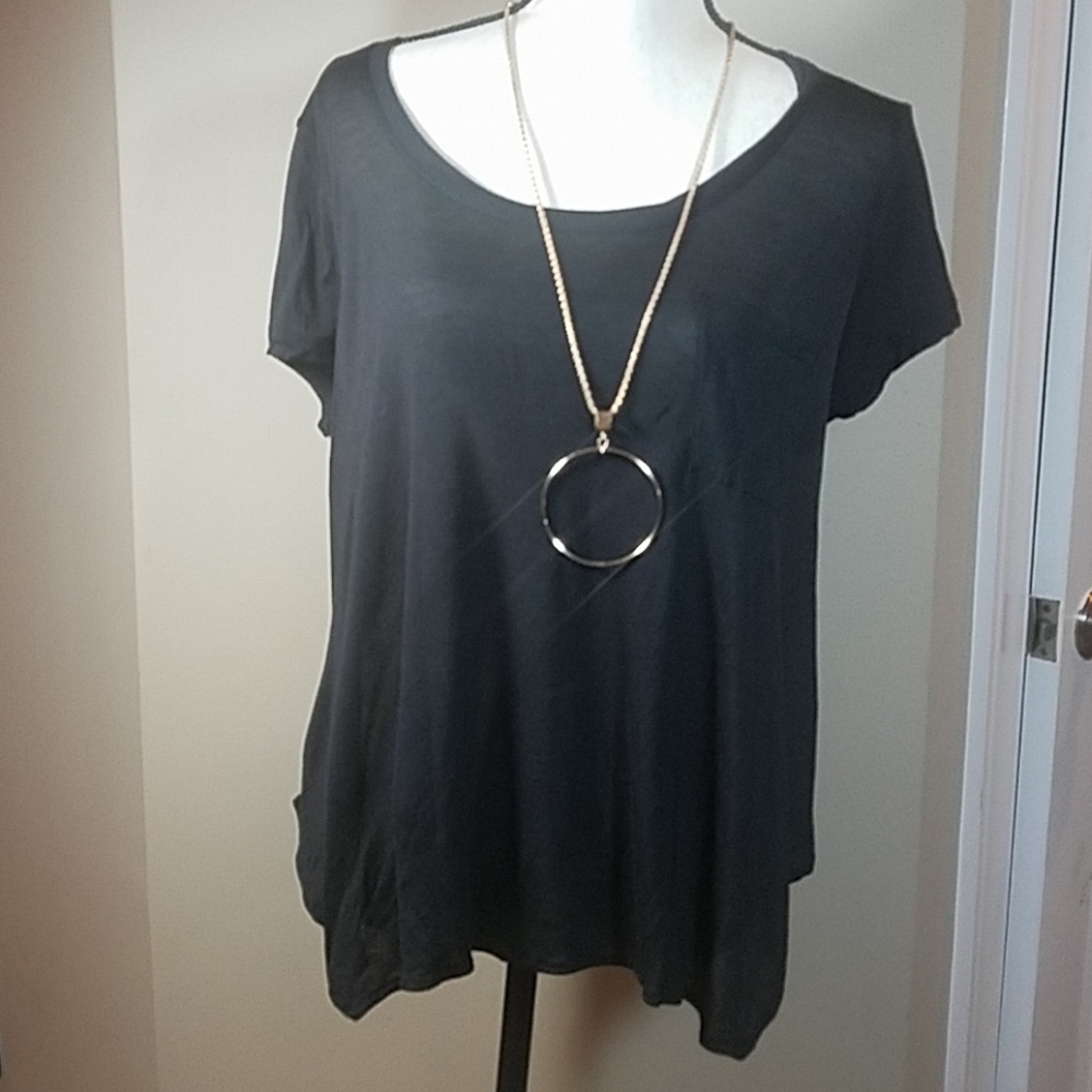 Philosophy Black Tee